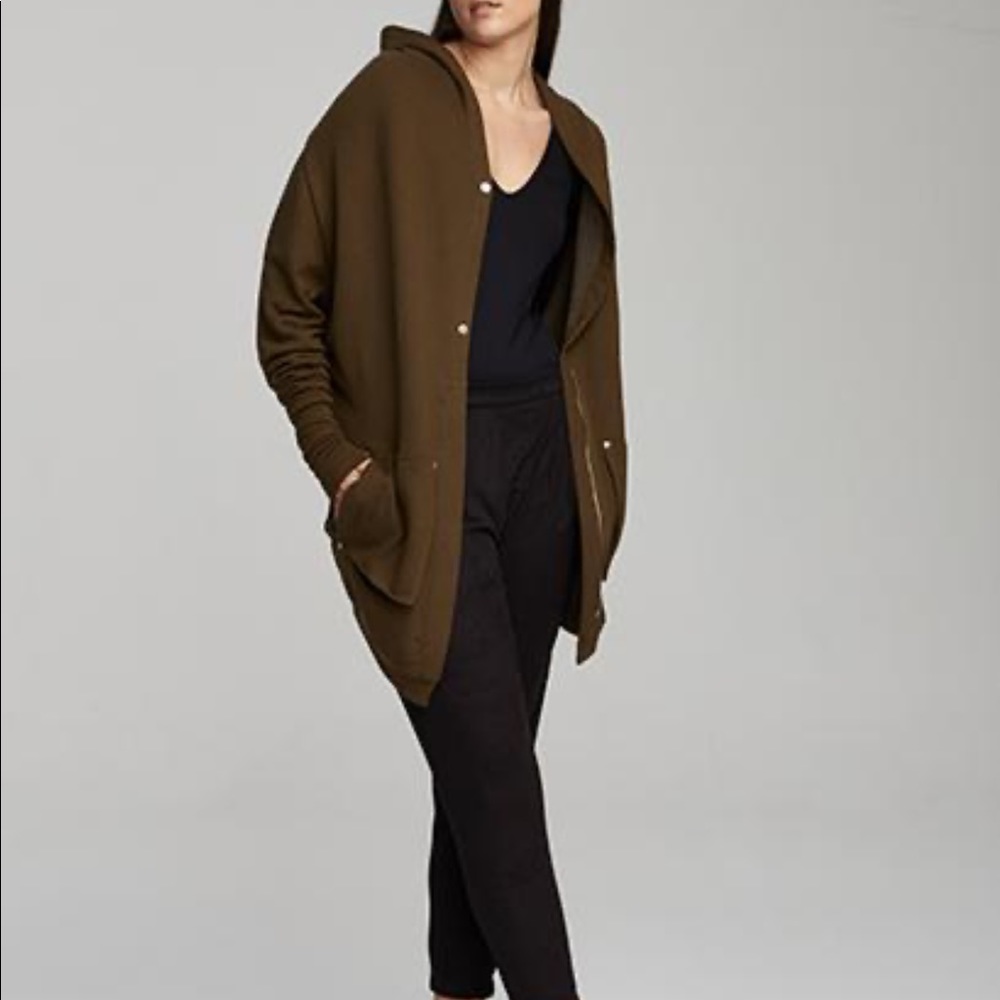 Marsté Seattle Hi Lo Sweater Army Green M 8/10